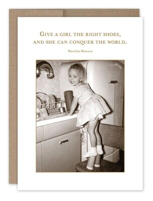 Shannon Martin Design - Give A Girl Shoes - Birthday Card