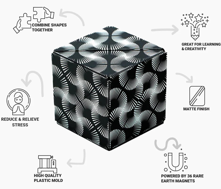 SHASHIBO CUBE - Black &amp; White