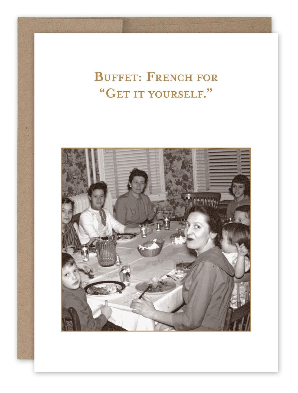 Shannon Martin Design - Buffet: French For "Get It Yourself" - Birthday  Card