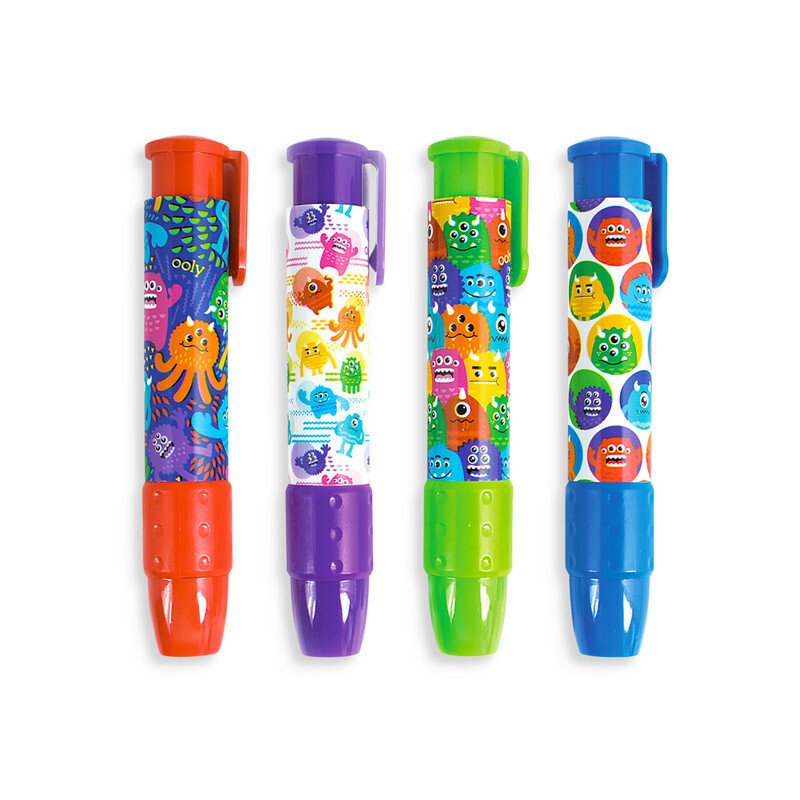 Monster Click It Erasers