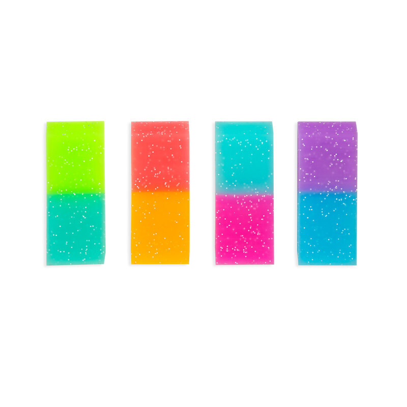 Oh My Glitter! Jumbo Erasers