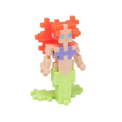 Plus-Plus Mini Maker Tube - 70pc Mermaid