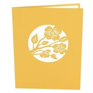 Love Pop Lovers In a Dogwood Tree - Yellow