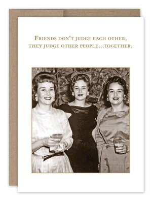 Shannon Martin Design - Judge Other People - Birthday Card
