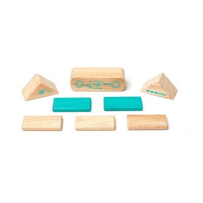 Tegu Magnetic Wooden Blocks 8-Piece - Robo