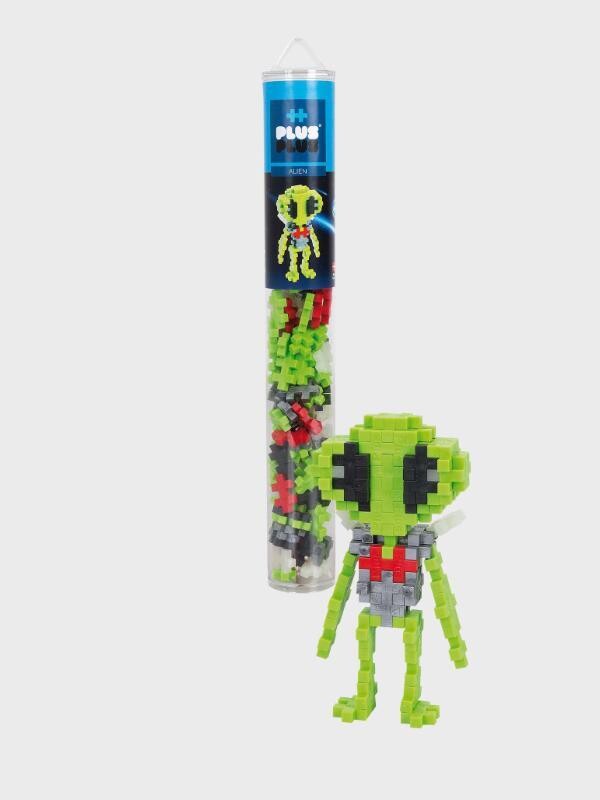 Plus-Plus Mini Maker Tube - 70pc Alien