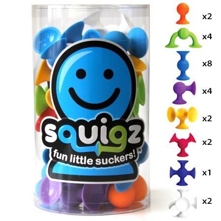 Squigz Starter Kit 24pc