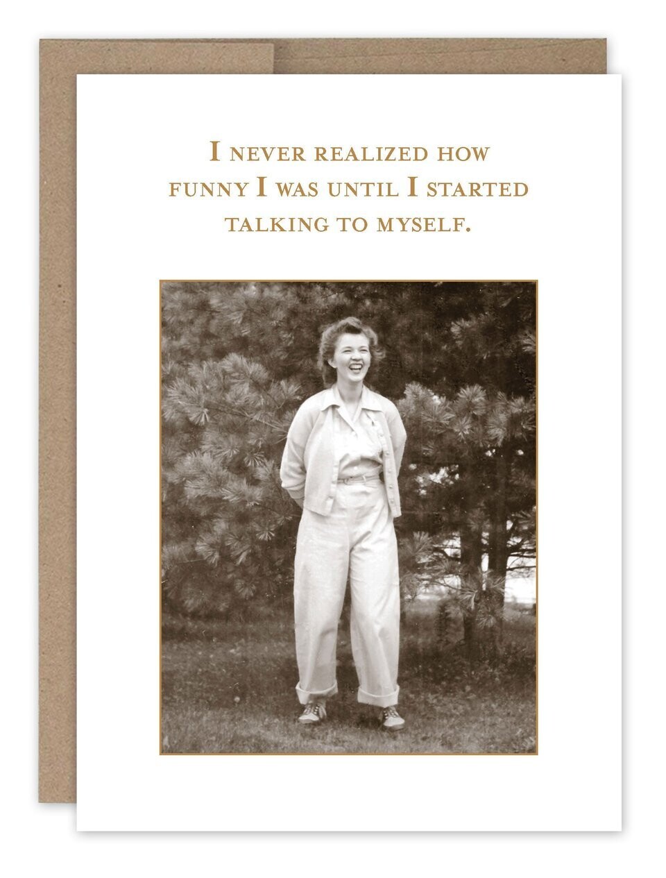 Shannon Martin Design - Talking To Myself - Birthday Card