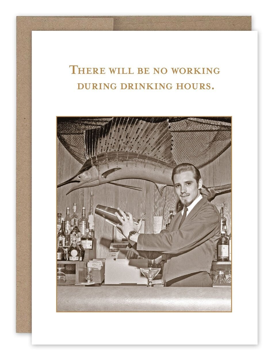 Shannon Martin Design - Drinking Hours - Birthday Card