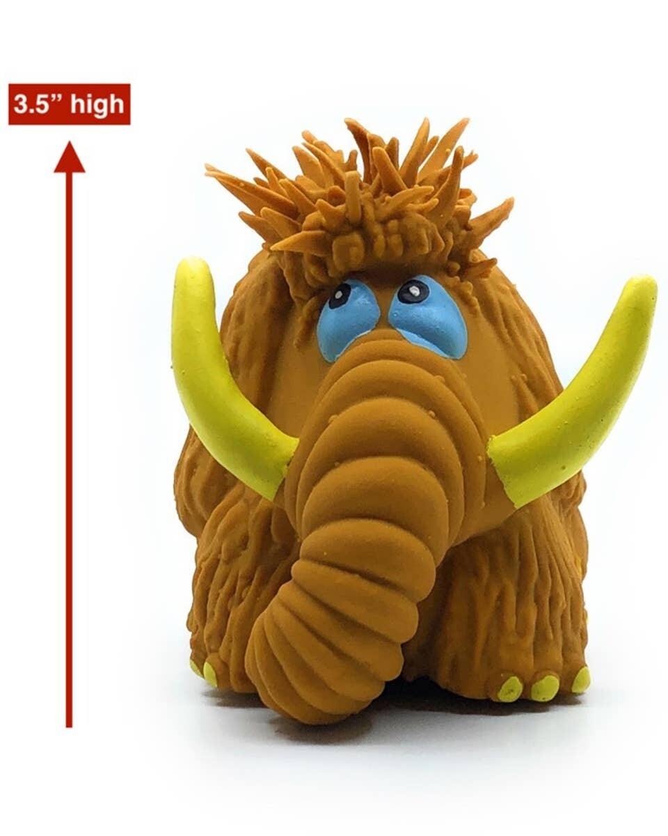 Wooly Mammoth Sensory Toy - 100% Pure Natural Rubber