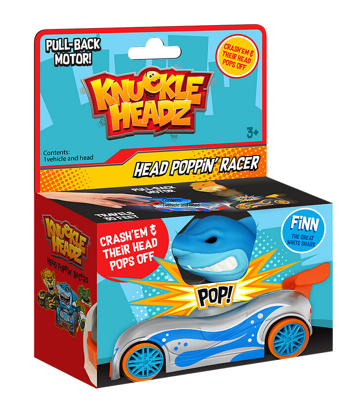 Pull-Back Knuckle Headz - Finn