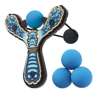 Mighty Fun! Mischief Maker Slingshot - Lil Monster - Blue