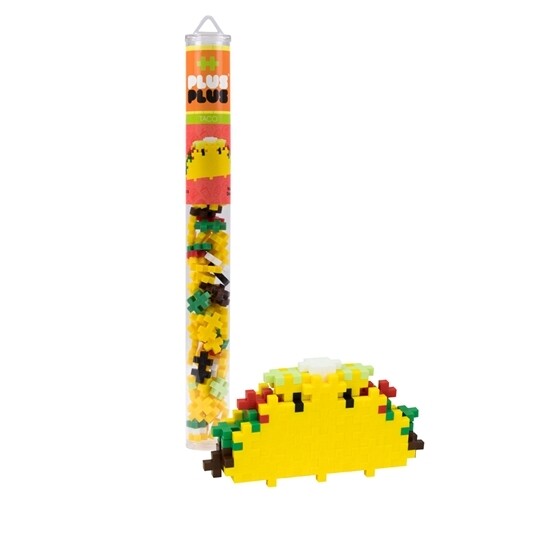 Plus-Plus Mini Maker Tube - 70pc Taco