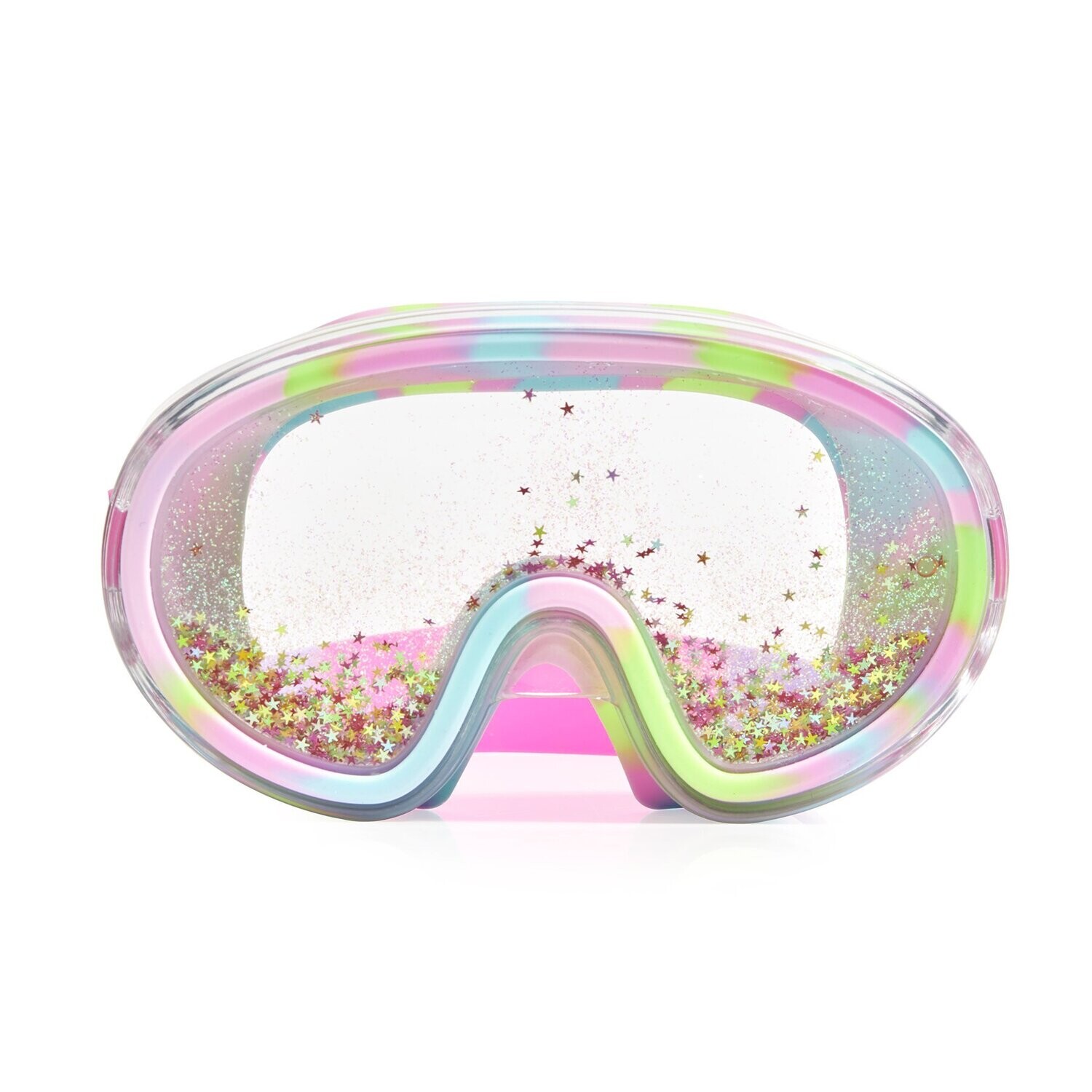 Bling2o Float-N-Away Liquid Glitter Stars Swim Mask - Gold Star Pastel