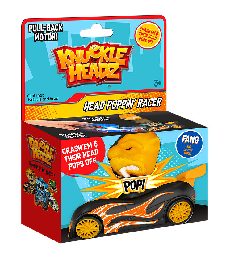 Pull-Back Knuckle Headz - Snarl