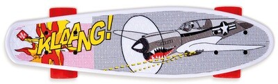 Street Surfing Plastic Cruiser Pop Board World War II
