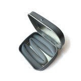 GoSili - Extra Long Silicone Straw In Travel Tin - Fog