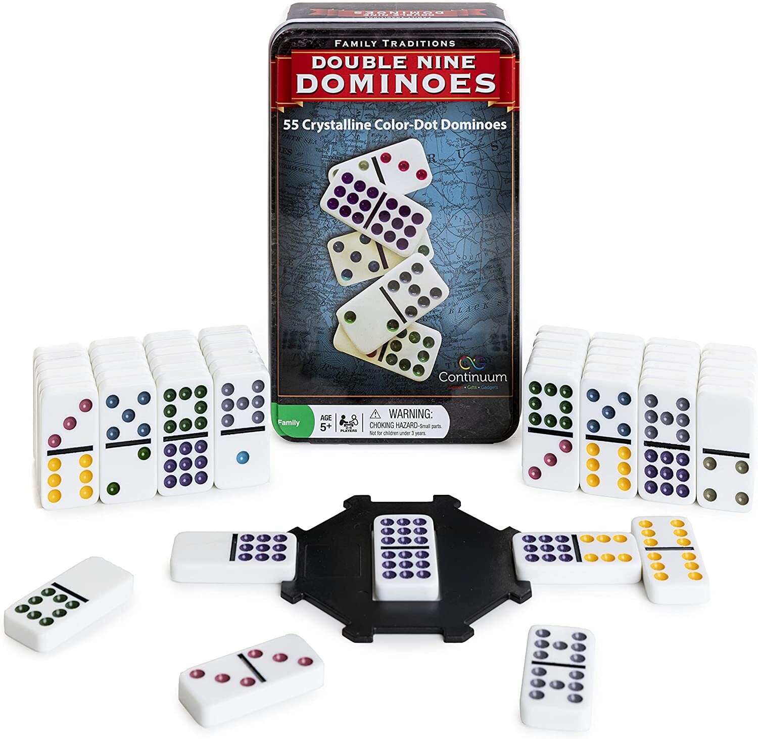 Family Traditions - Double 9 Dominoes