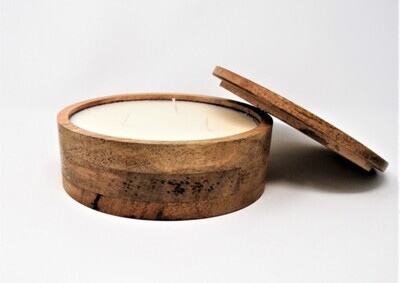 Himalayan Candle Mountain Barrel 34 oz - Tobacco Bark