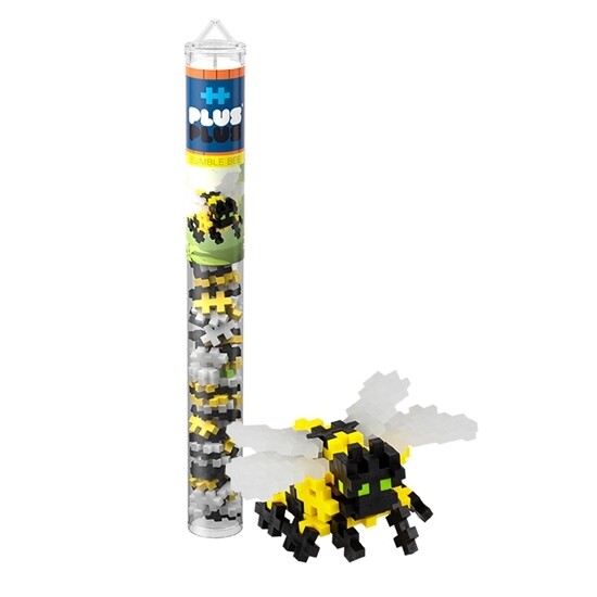 Plus-Plus Mini Maker Tube - 70pc Bumble Bee