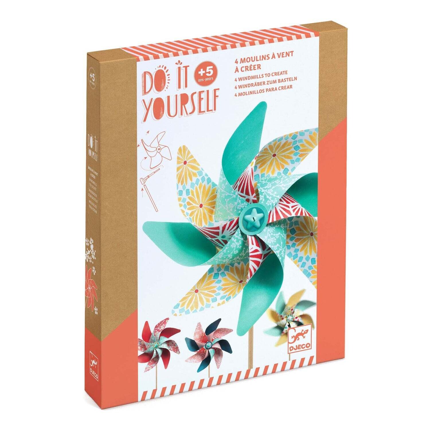 Sweet Windmills Pinwheels DIY Craft Kit