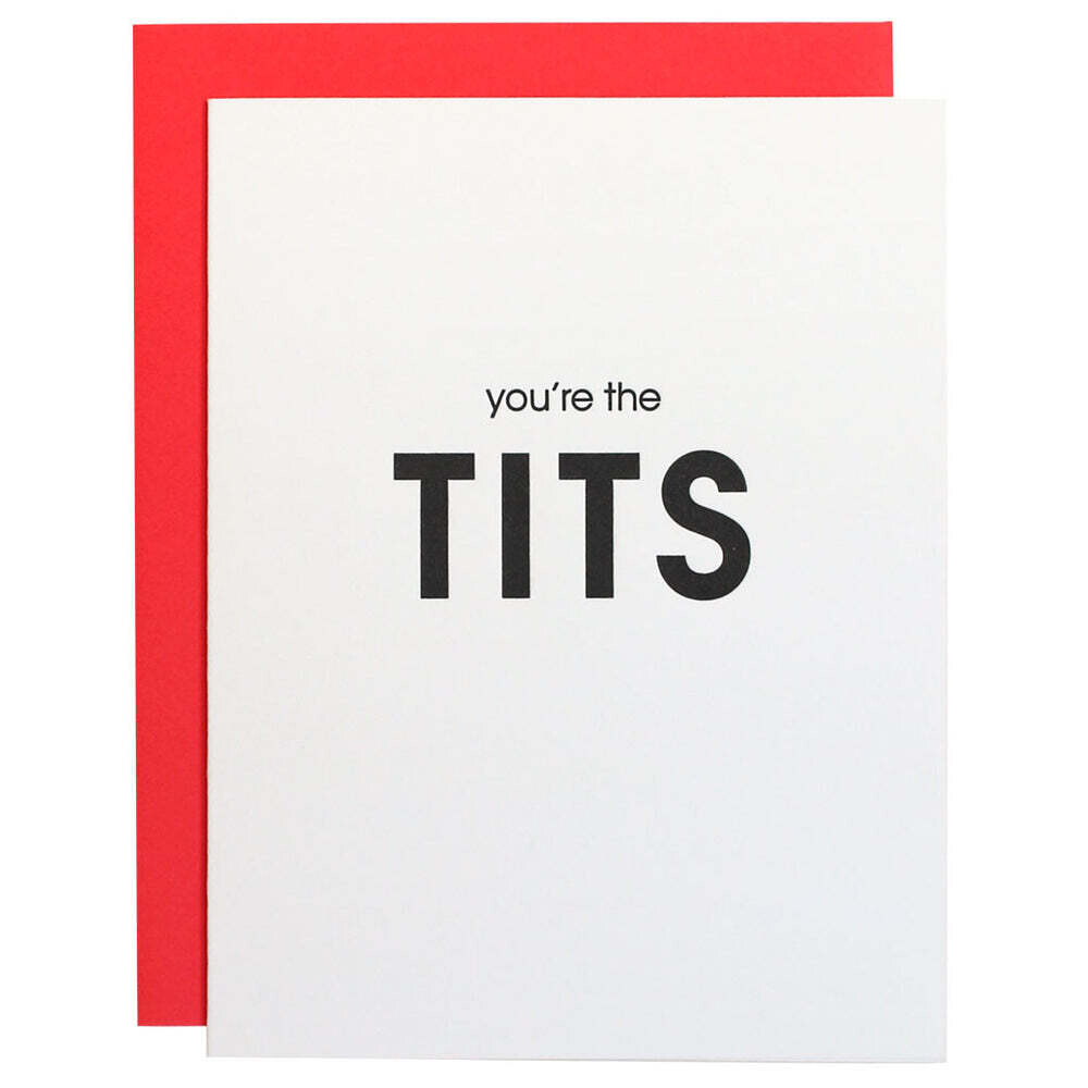 You're the Tits - Card