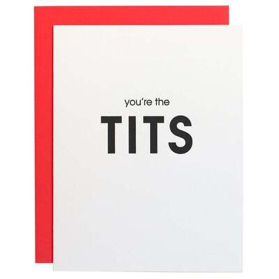 You're the Tits - Card