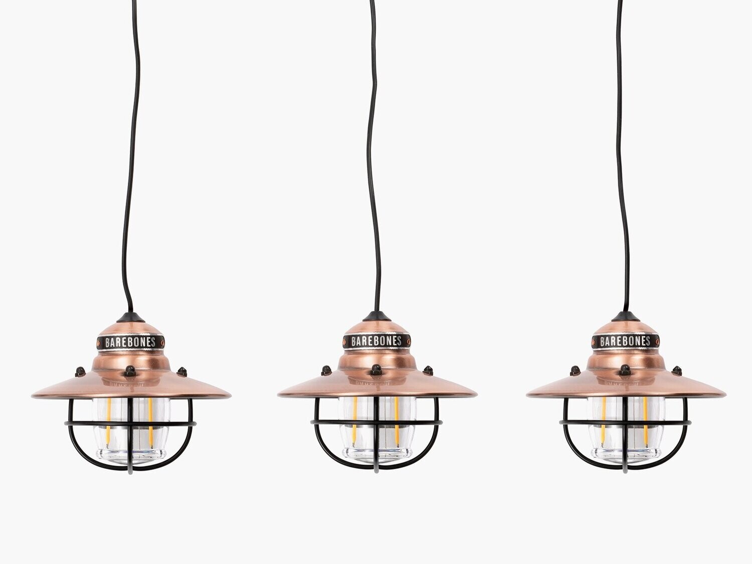 Barebones Edison String Lights - Copper