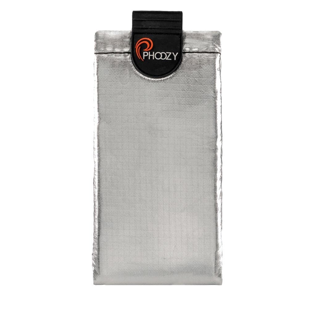 Phoozy: XP3 Series - Internal Stash Pocket, Attachment System, more: Iridium Silver / Plus Size (Medium Phones)