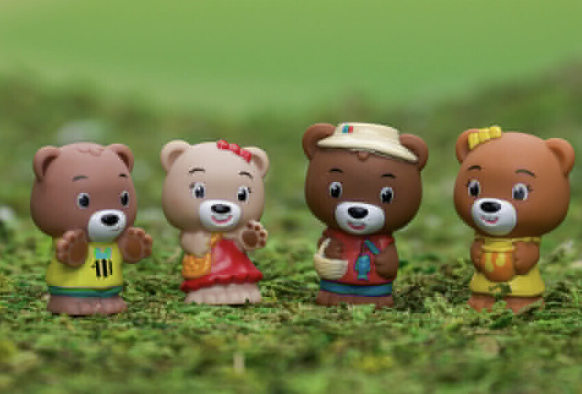 Timber Tots - Pawpaw Family Set of 4