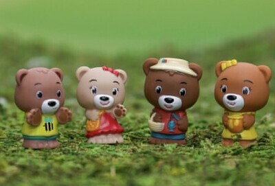 Timber Tots - Pawpaw Family Set of 4