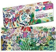 Rainbow Tiger 1000pc Gallery Jigsaw Puzzle + Poster