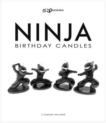 Ninja Birthday Candles