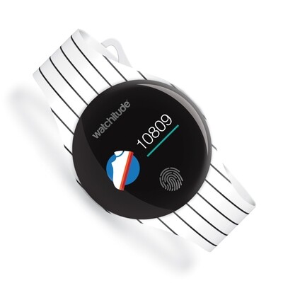 Watchitude Move 2 - Activity Watch - Pin Stripes