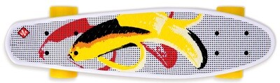 Street Surfing Plastic Cruiser Pop Board Banana