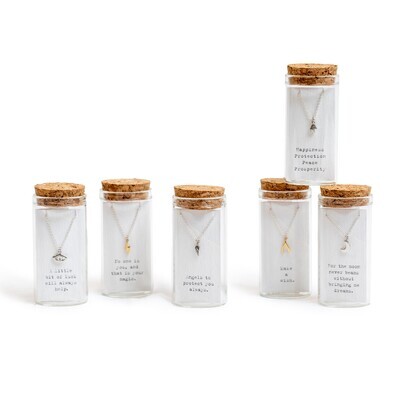 Message in a Bottle Necklace Collection #2