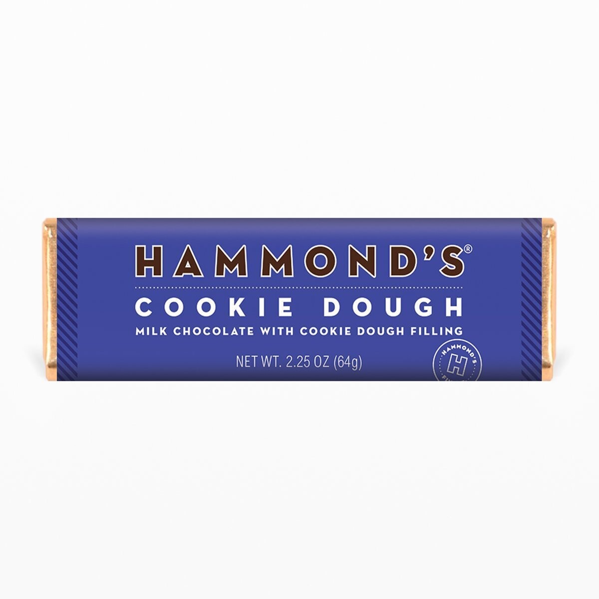 Hammond's Candies Cookie Dough Milk Chocolate Candy Bar 2.25oz