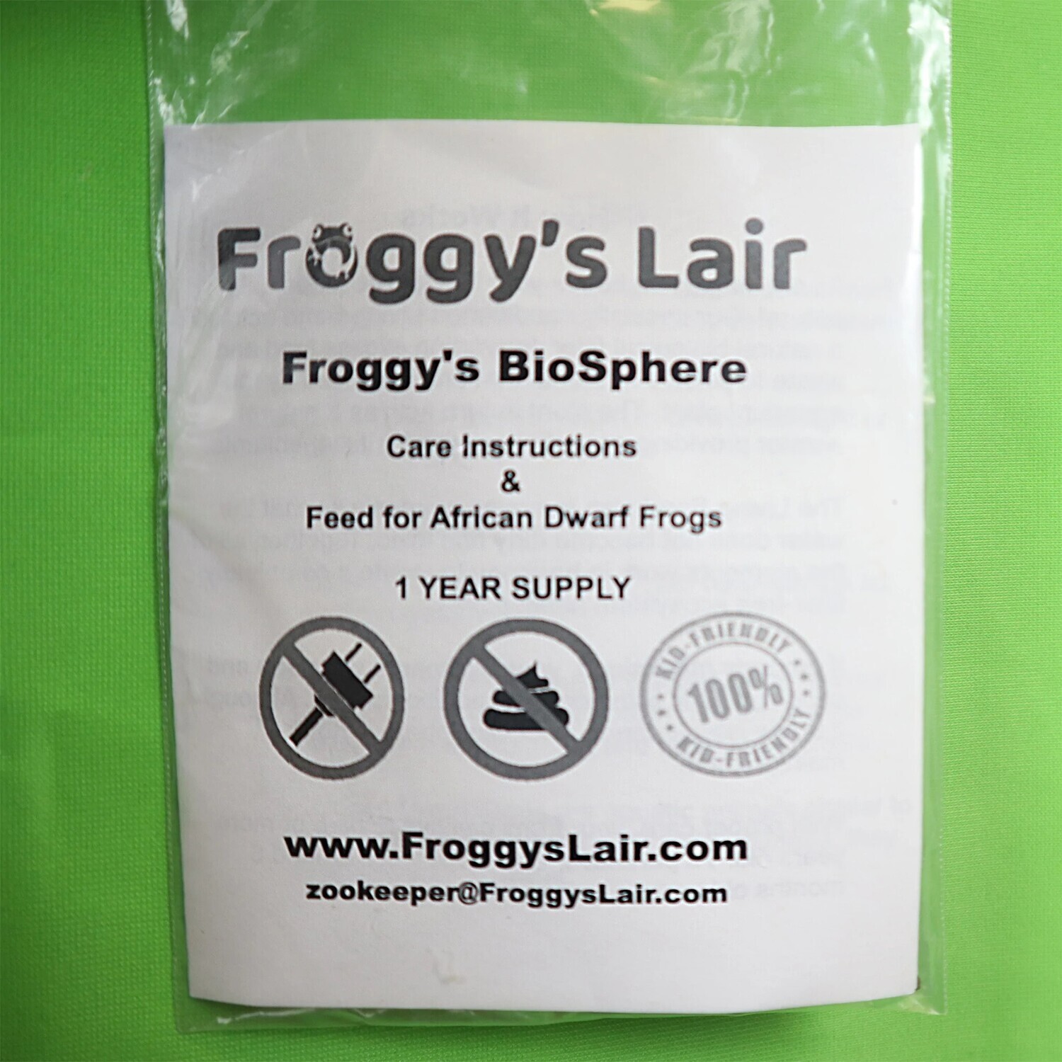 Froggy's Lair: Froggy's Food Pack