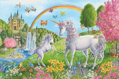Ravensburger Prancing Unicorns Floor Puzzle - 24pc