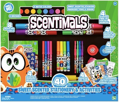 SCENTIMALS - Mega Scented Stationery Set