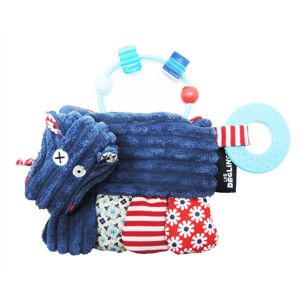 Les Deglingos - Activity Rattle Hippipos the Hippo