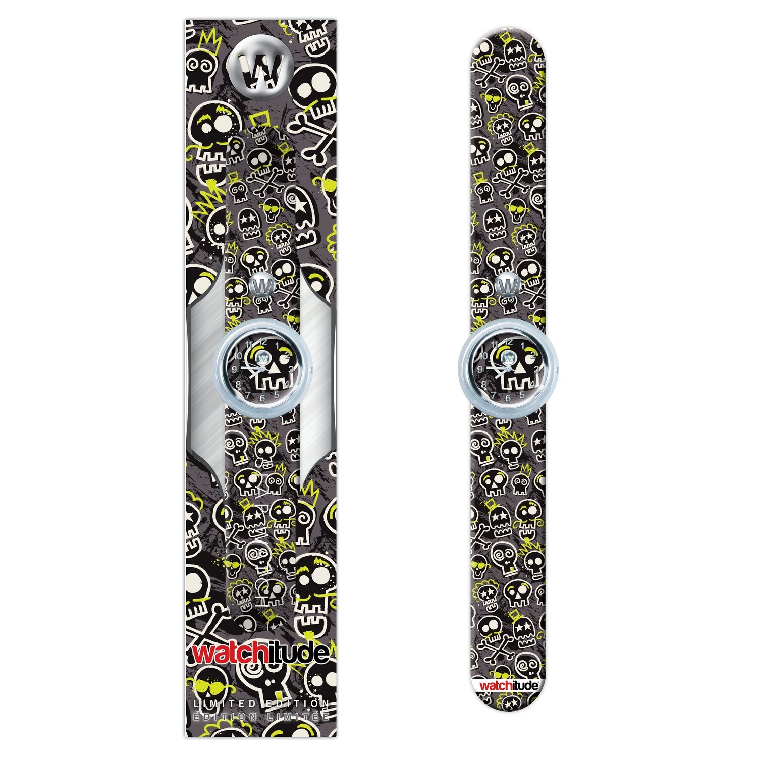 Watchitude Slap Watch -  Skull Party