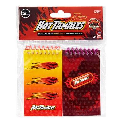 Kangaru Toys &amp; Stationery: Hot Tamales 3ct. Notebooks