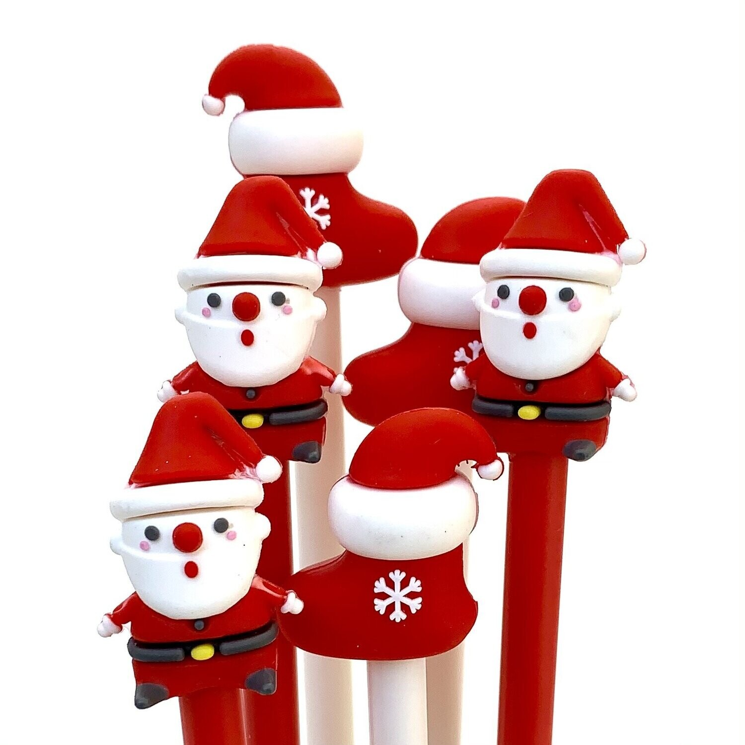 BCmini Santa or Stocking Christmas Gel Pen