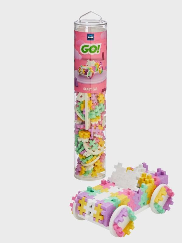 Plus-Plus Color Cars Tube - Candy - 200pc