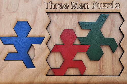 Palmetto Puzzle Works: Three Men Puzzle