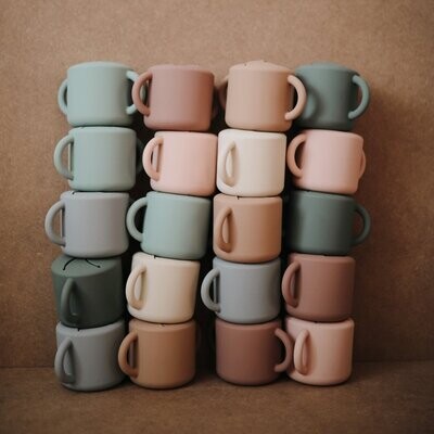 Mushie Silicone Snack Cup - Tradewinds