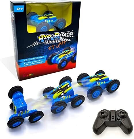 Hyper Runner Stunt Blue - 360 Spins &amp; Double-Sided