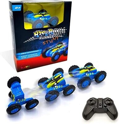 Hyper Runner Stunt Blue - 360 Spins &amp; Double-Sided