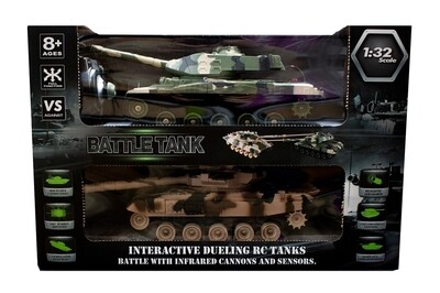 Battle Tanks R/C -2 Pack